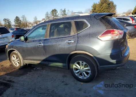 2016 Nissan Rogue S из США, поврежденный, VIN KNMAT2MV4GP656135